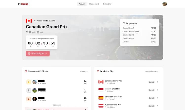 Pronostiquer sur la F1